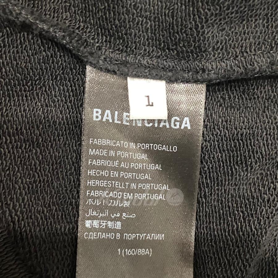 即決歓迎BALENCIAGA ウォッシュドグリーン バックロゴパーカー BALENCIAGA(バレンシアガ) LImited Edition 347 350ロゴプル
