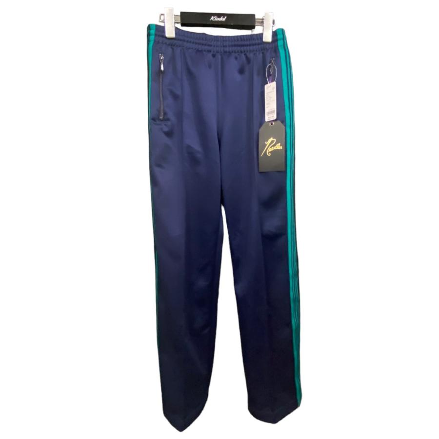 needles トラックパンツ レギュラー XS ネイビー ターコイズ needles トラックパンツ ターコイズブルー