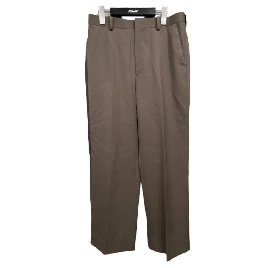オーラリー AURALEE 23AW 「LIGHT WOOL MAX GABARDINE SLACKS 