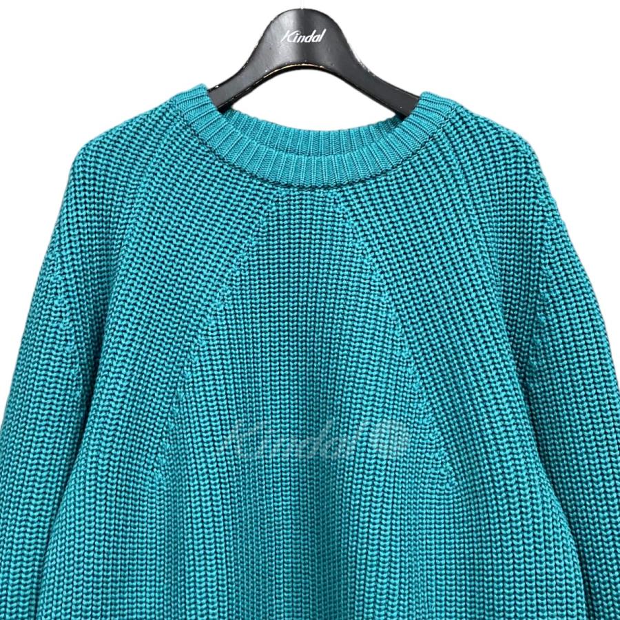 値下げ】BATONER 「SIGNATURE CREW NECK」クルーネックニットセーター 