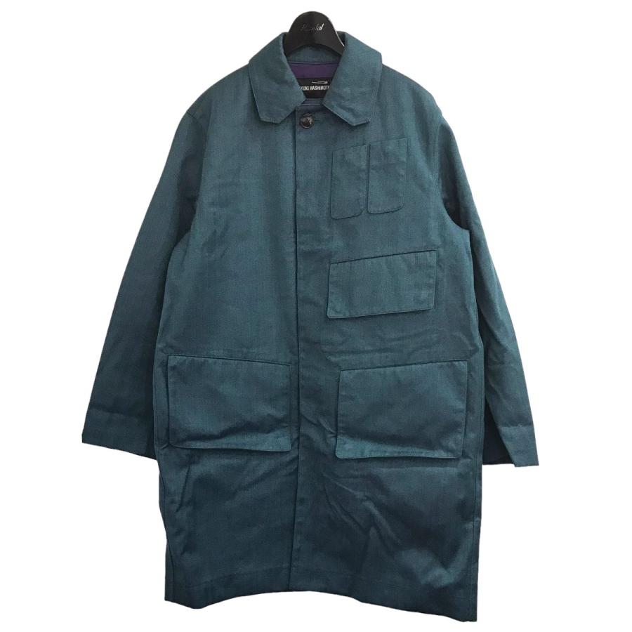 値下げ】YUKI HASHIMOTO 19AW BONDING COAT ヘリンボーンウールコート 