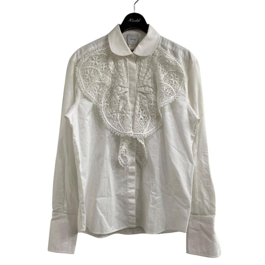 Patou レースブラウス