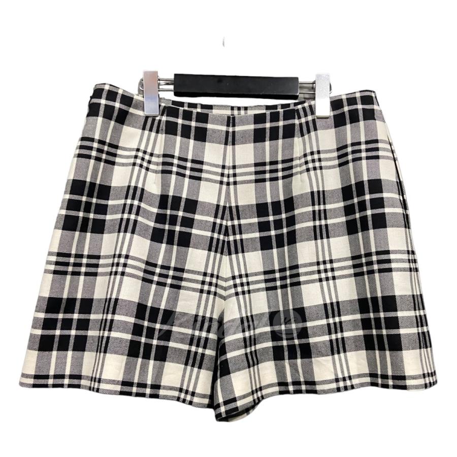 クリスチャンディオール Christian Dior チェック柄ショートパンツ