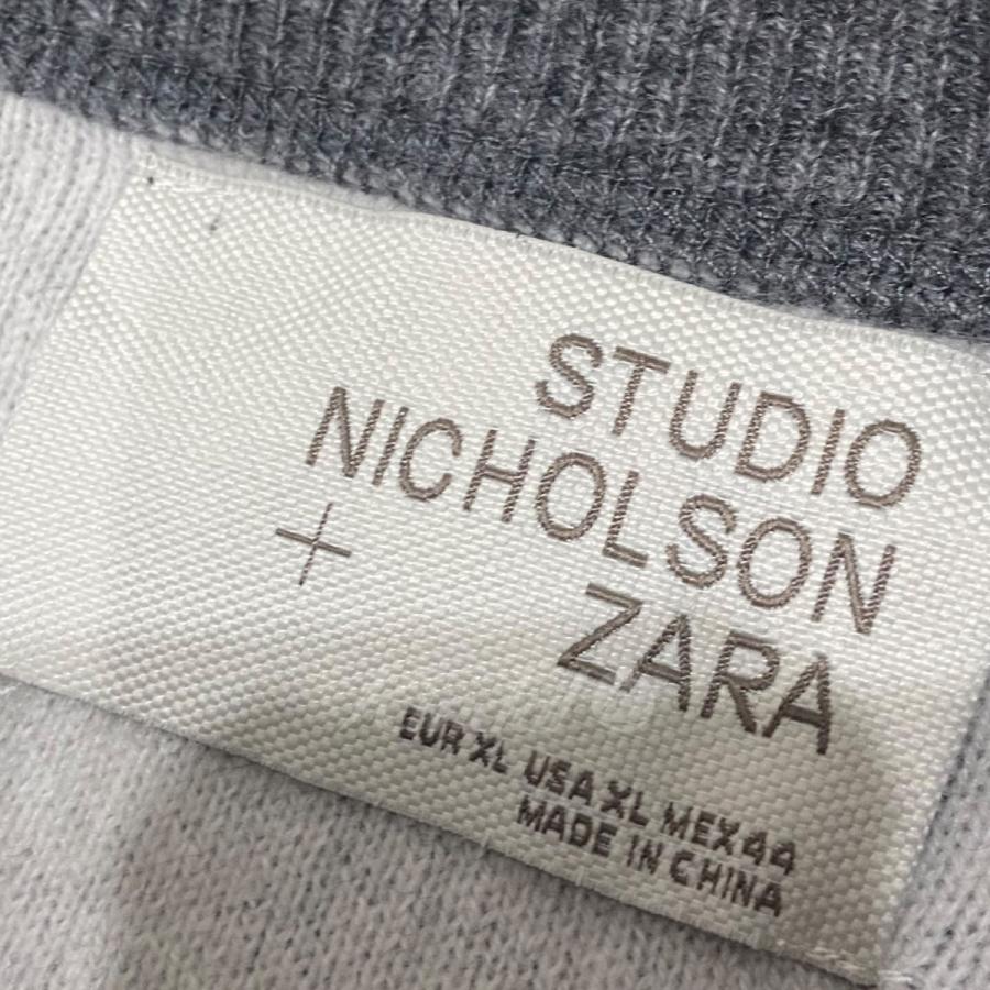 スタジオニコルソン×ザラ STUDIO NICHOLSON×ZARA セーター グレー サイズ：XL｜kindal｜06