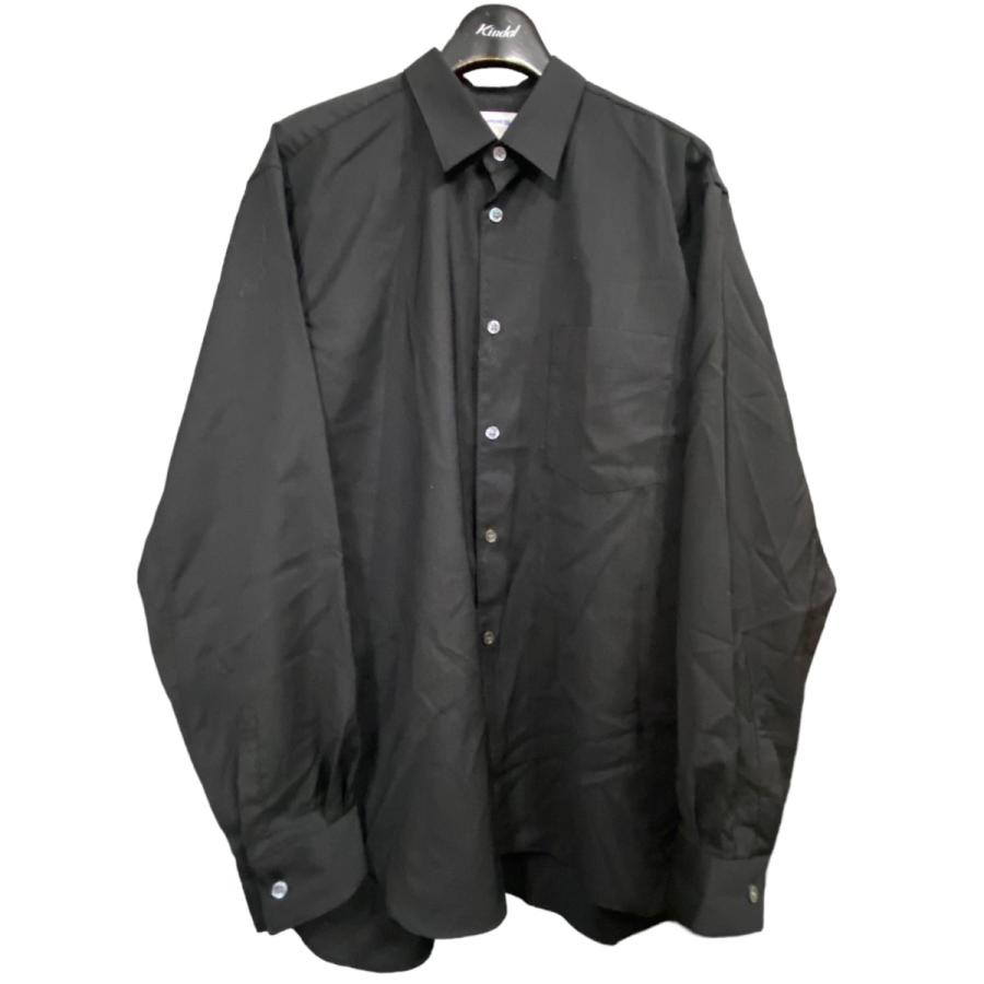 COMME des GARCONS SHIRT 【値下げ】COMME ウールシャツ ブラック 