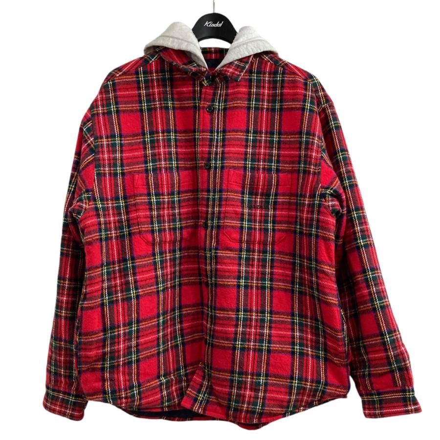 Supreme 【値下げ】Supreme 23AW Tartan Flannel Hooded Shirt 