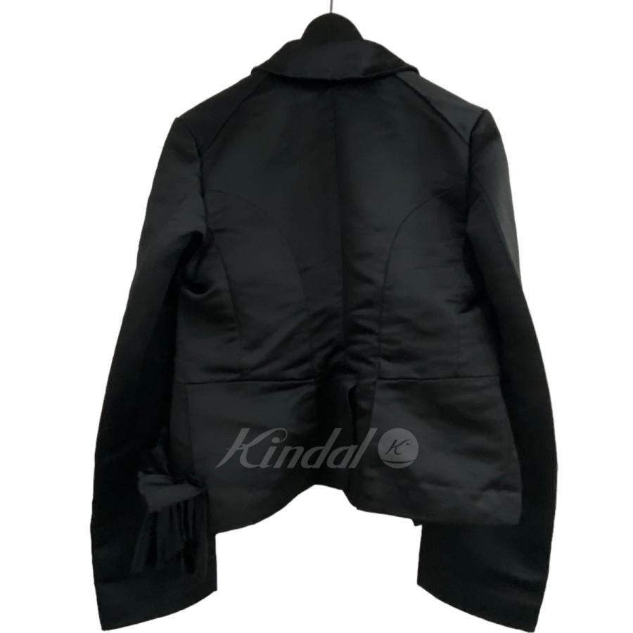 コムデギャルソン COMME des GARCONS フリルデザインジャケット ブラック サイズ：S｜kindal｜02