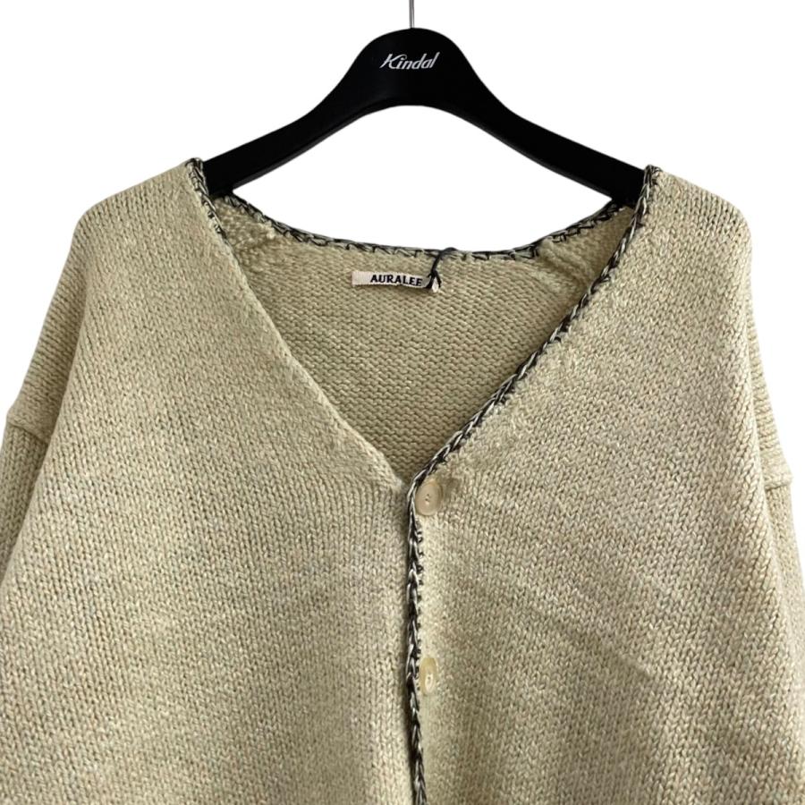 23AW AURALEE サイズ4 シルク ウール ミックスニット カーディガン 23AW AURALEE サイズ4 シルク ウール ミックスニット カーディガン