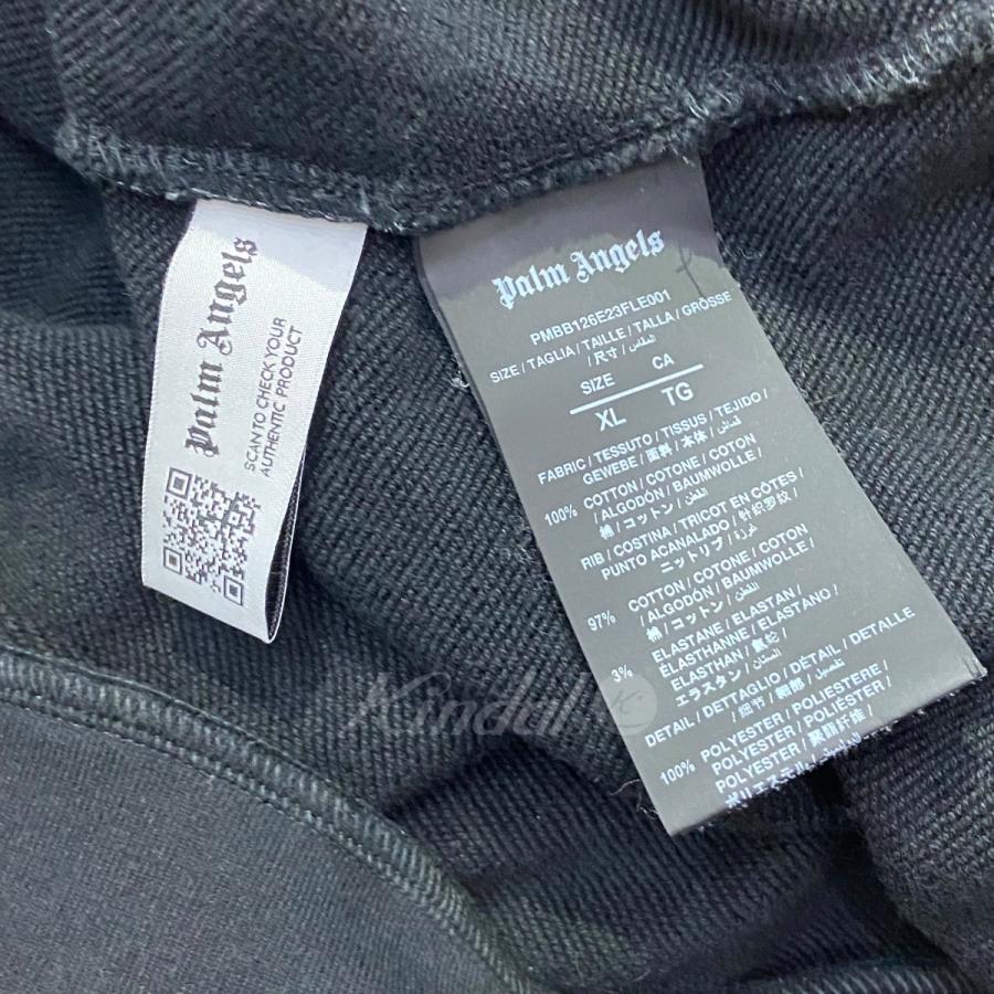 パームエンジェルス PALM ANGELS Monogram Statement フーディー Palm Angels Monogram Statement パーカー | ホワイト | FARFETCH JP
