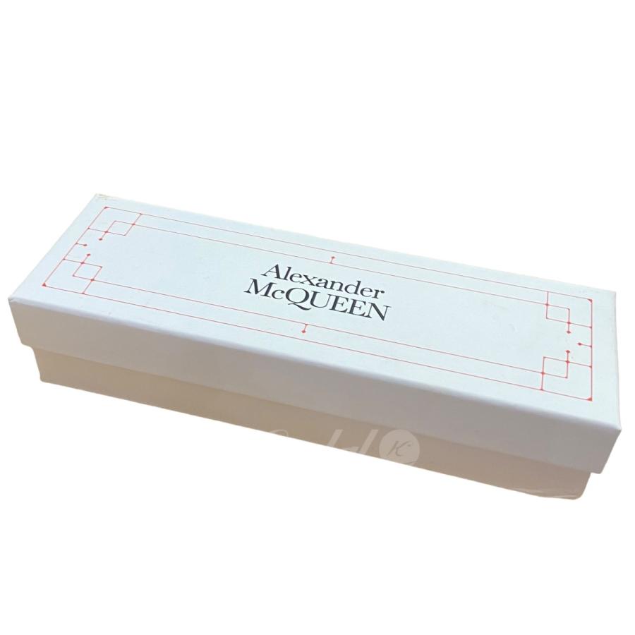 ALEXANDER McQUEEN チェーンネックレス シルバー 【レタ】