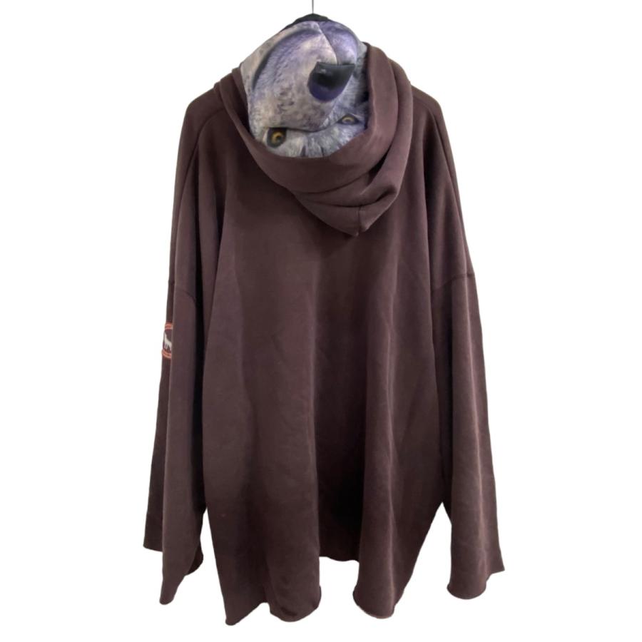 トップス doublet ANIMAL TRIM OVERSIZED HOODIE doublet / ダブレット】ANIMAL TRIM OVERSIZED HOODIE（パーカー