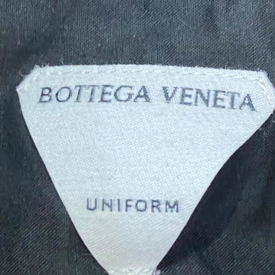 ボッテガヴェネタ BOTTEGA VENETA ウールシャツ 731926 ネイビー サイズ：38｜kindal｜08