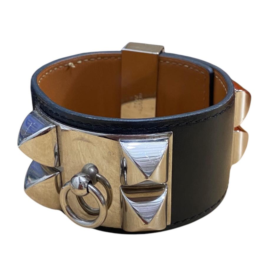 HERMES エルメス コリエドシアン レザーバングル ブレスレット 