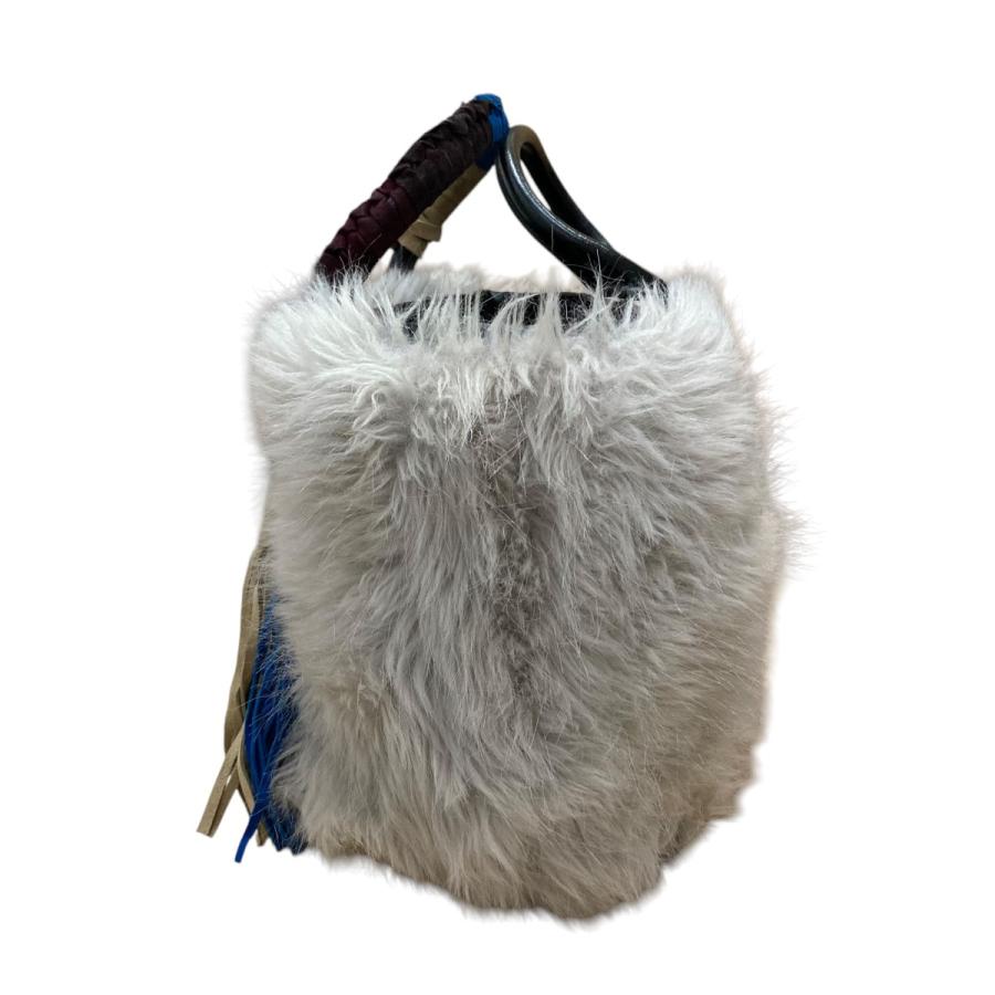 サカイ sacai ファートートバッグ グレー : 8045000836015 
