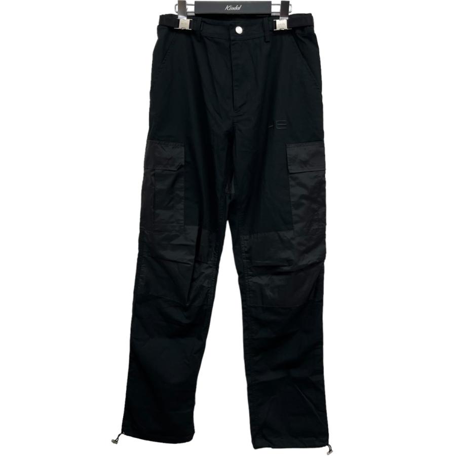 HELIOT EMIL ブラック カーゴパンツ