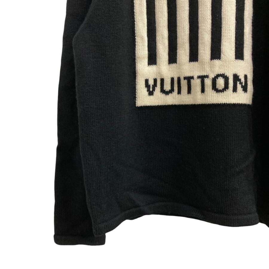 LOUIS VUITTON ルイヴィトン 19AW バーコードニット ブラック サイズ 