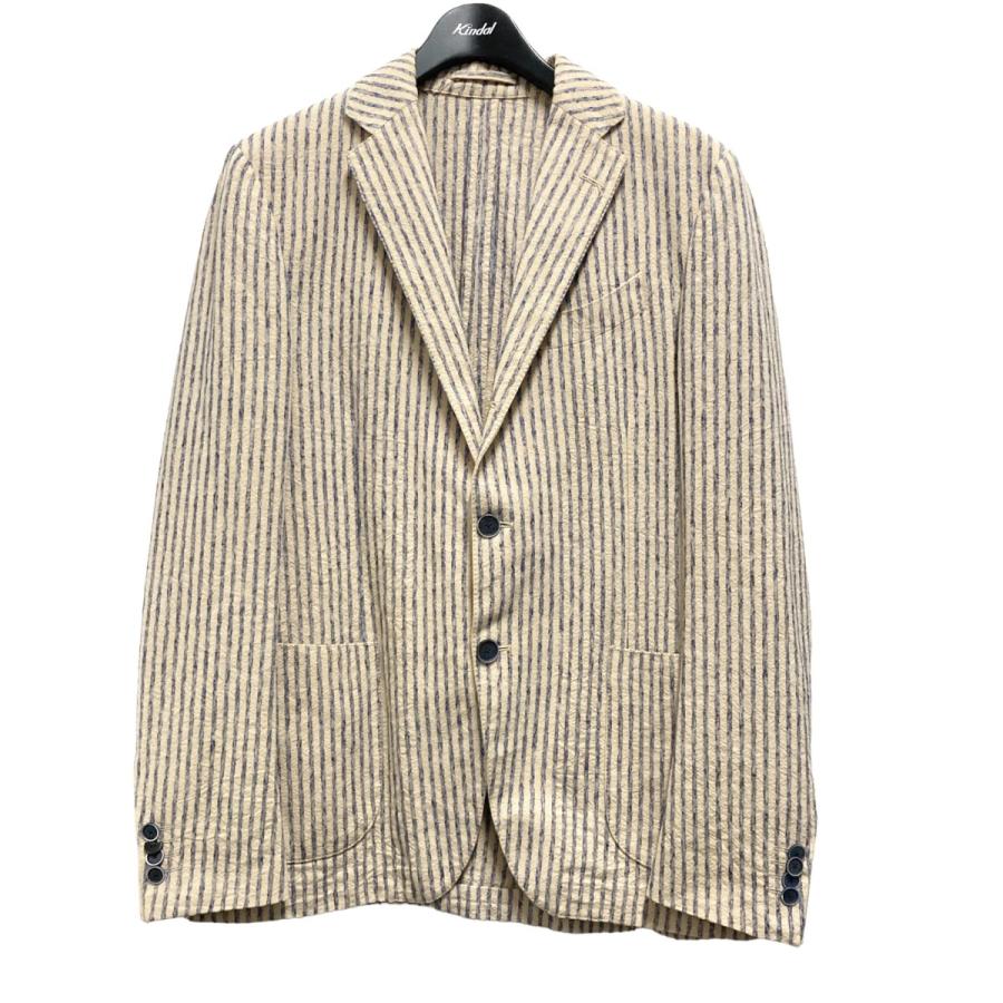 ラルディーニ LARDINI ストライプテーラードジャケット JI903Q 