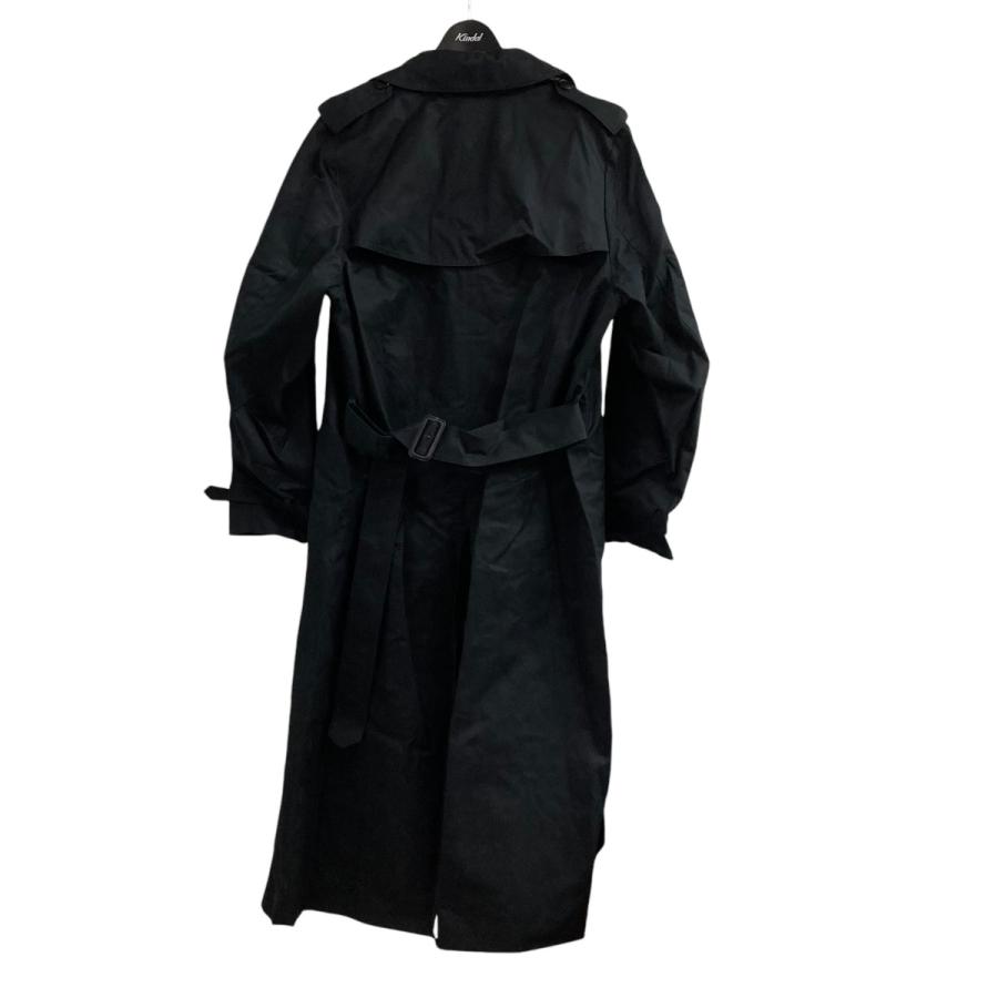 ハイク HYKE ライナー付きトレンチコート 232-17382 ブラック  