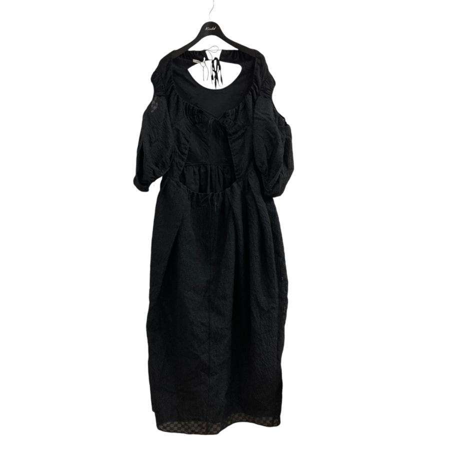 cecilie bahnsen ドレス　黒　トップス 値下げ】Cecilie Bahnsen JULES FLORAL DRESS ドレス 01．22