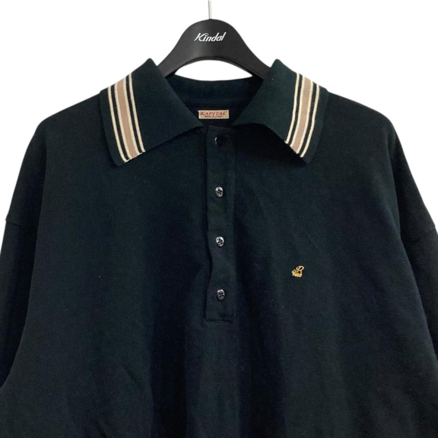 KAPITAL 【値下げ】KAPITAL 鹿の子ポロシャツ EK-1507LC