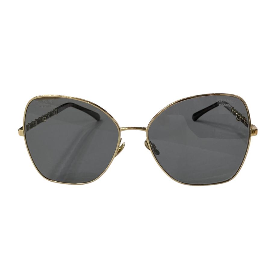CHANEL シャネル ココマーク チェーンサングラス ゴールド CHANEL(シャネル) ココマークチェーンサングラスサングラス4274-Q 4274