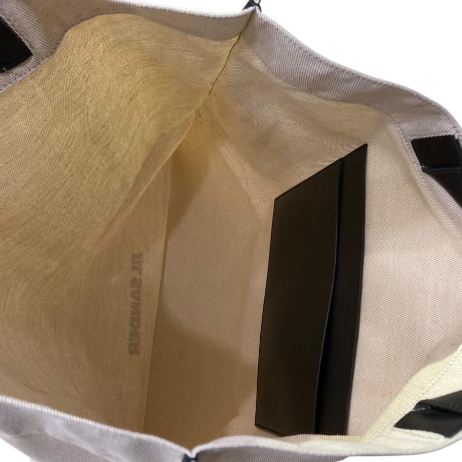 JIL SANDER 【値下げ】JIL フラットショッパートートバッグ アイボリー
