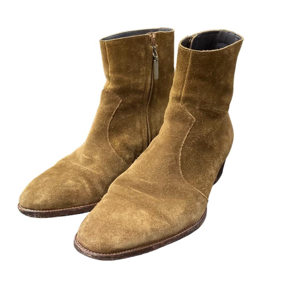 値下げ】Saint Laurent Paris サイドジップスウェードブーツ 値下げ】Saint Laurent Paris サイドジップスウェードブーツ