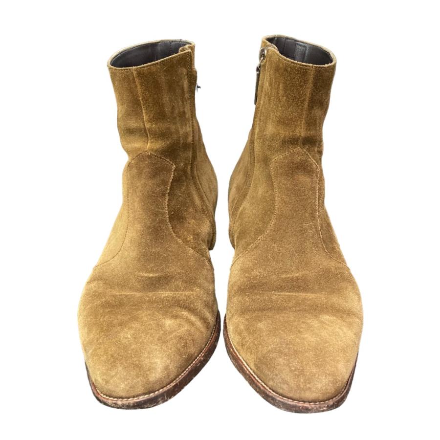値下げ】Saint Laurent Paris サイドジップスウェードブーツ 値下げ】Saint Laurent Paris サイドジップスウェードブーツ