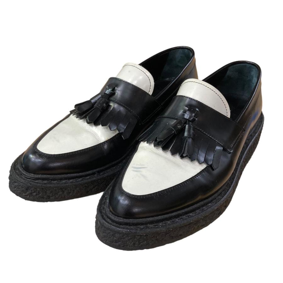 サンローラン SAINT LAURENT タッセル ローファー ブラック 黒