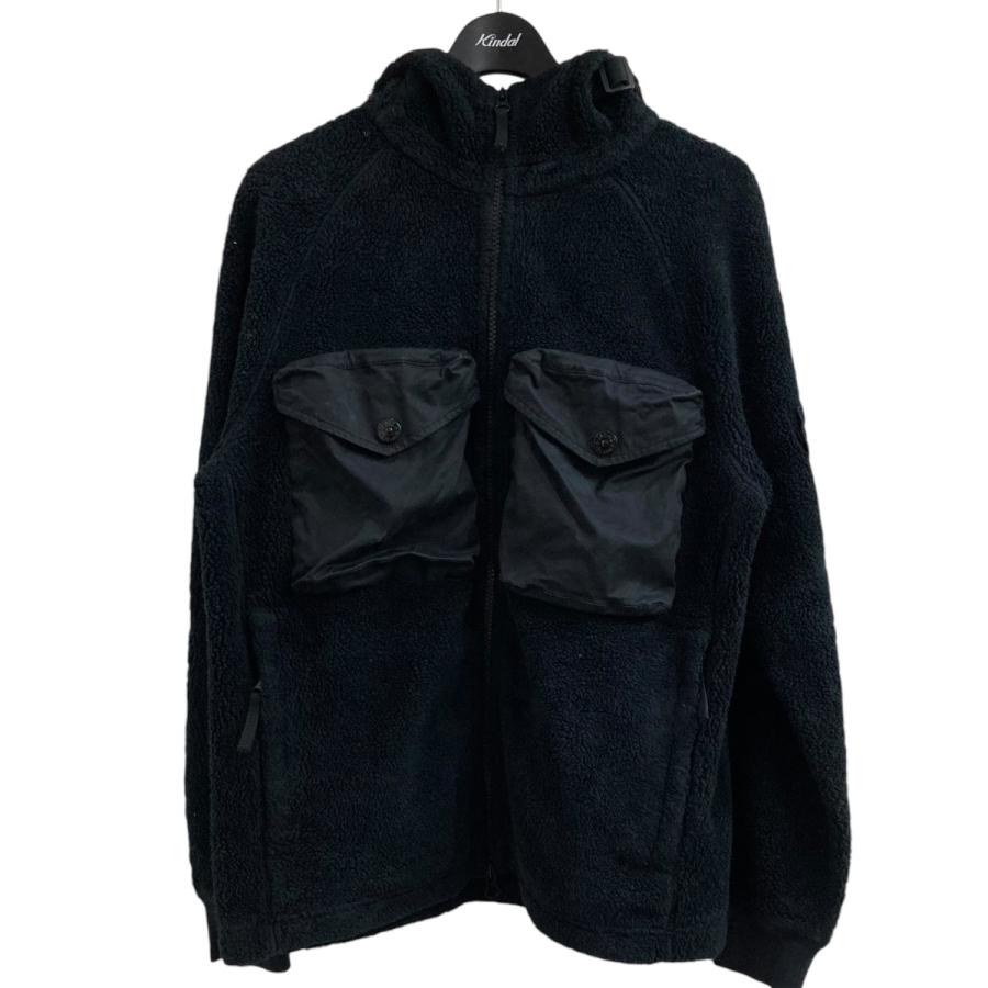 STONE ISLAND ストーンアイランド ジップアップパッチボアジャケット 
