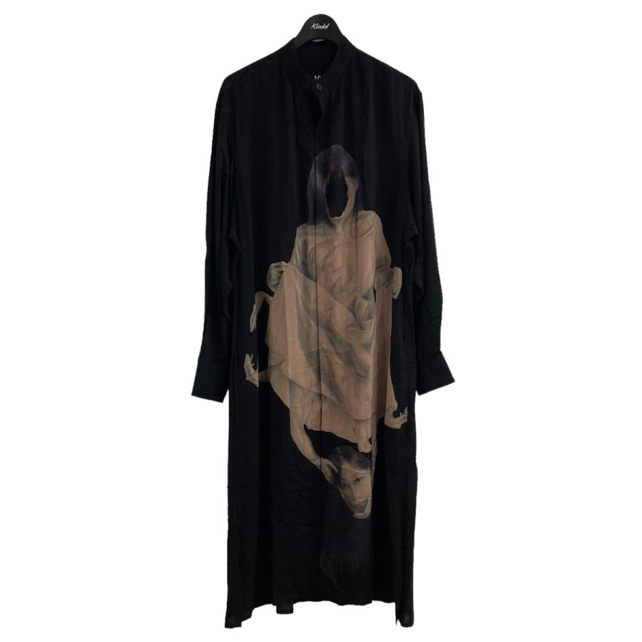 【Yohji Yamamoto】内田すずめコラボ プリントロングカットソー Yohji Yamamoto】内田すずめコラボ プリントロングカットソー