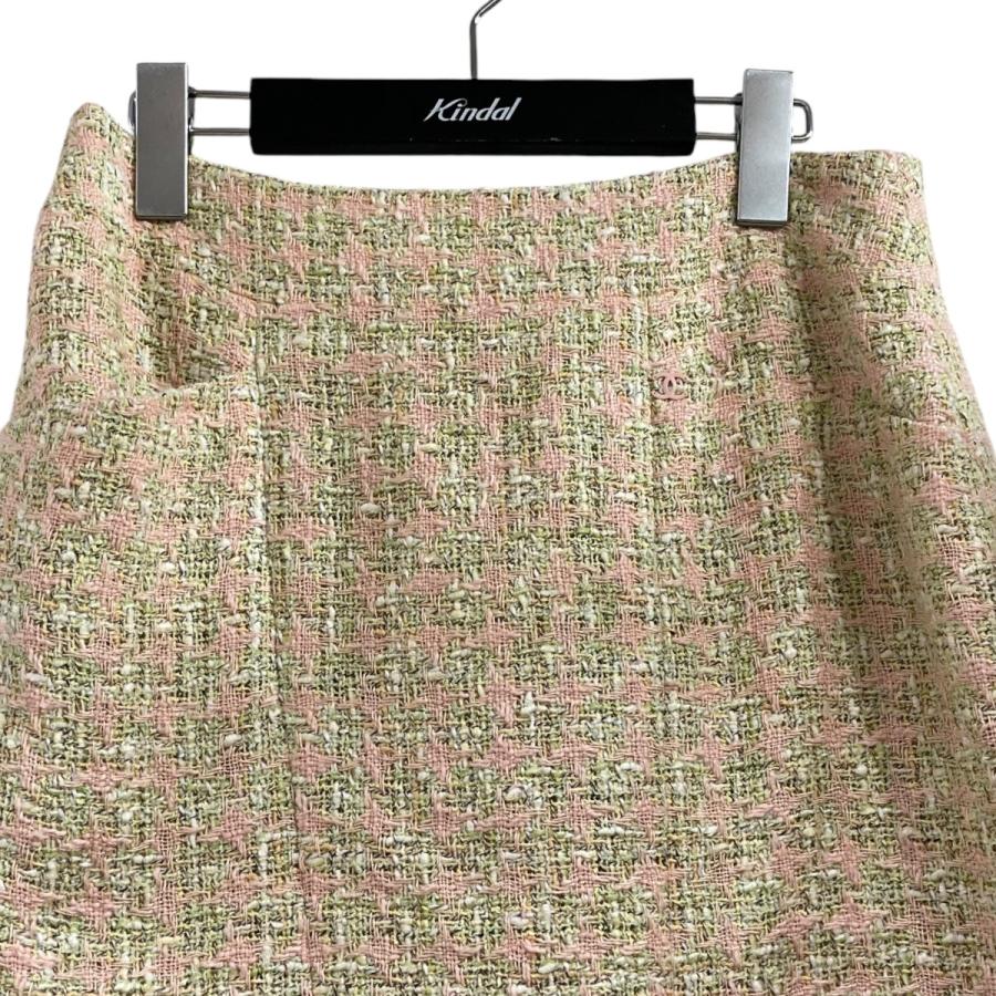 値下げ！CHANELのツィードスカート 【公式通販】