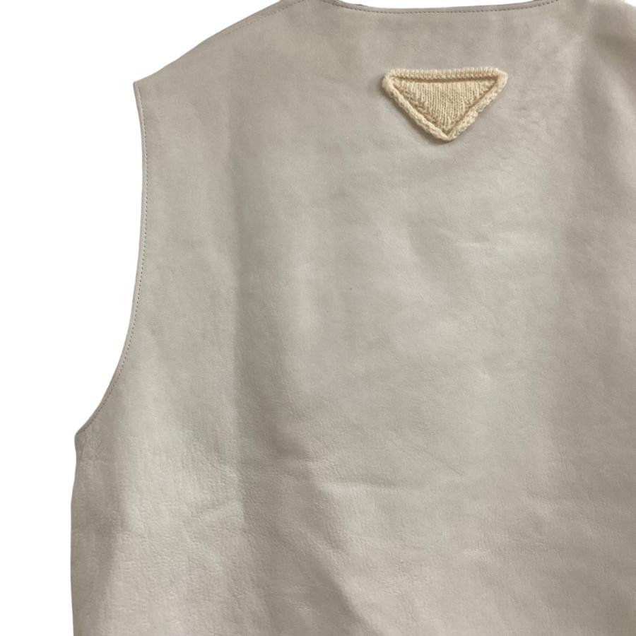 PRADA（プラダ） 【値下げ】PRADA 23SS ベルテッドレザープルオーバー