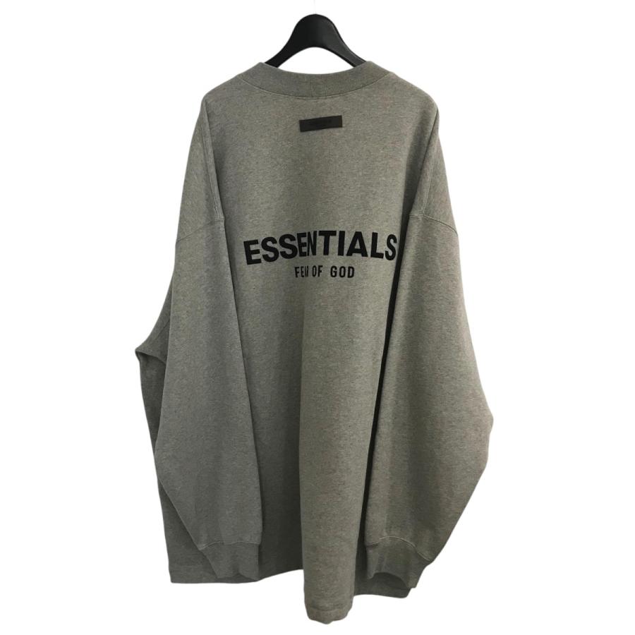 FEAROFGOD ESSENTIALS バックロゴスウェット (グレー/S)（楽天市場 