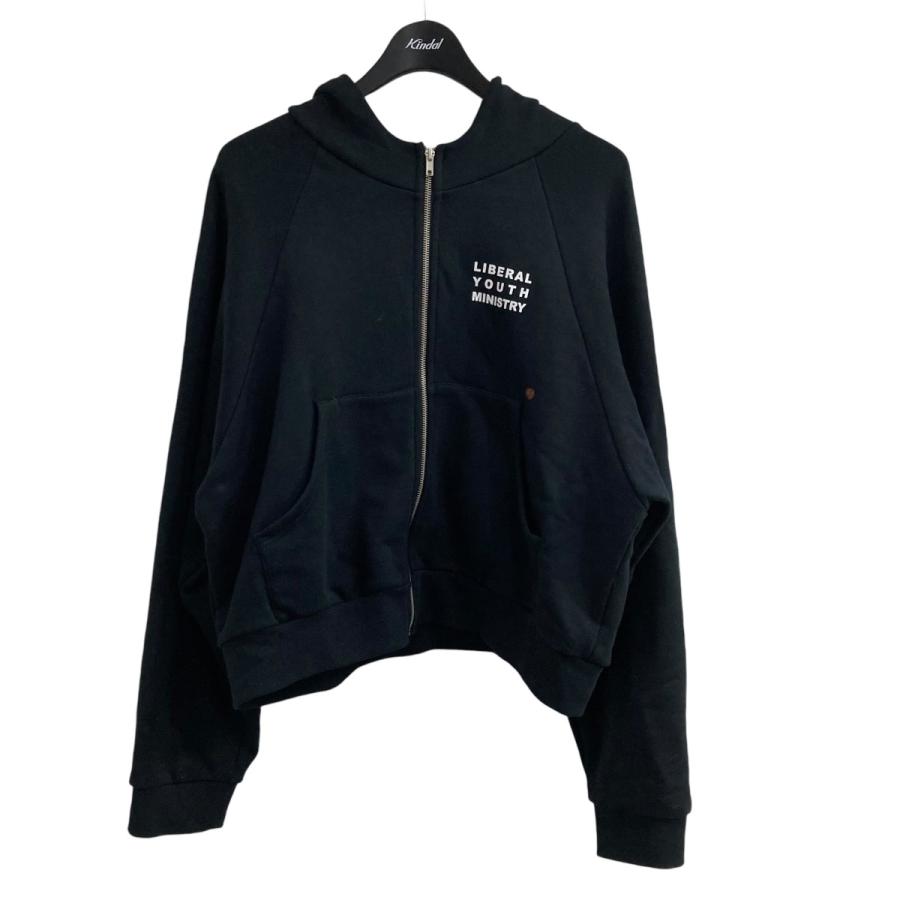 値下げ】LIBERAL YOUTH MINISTRY ジップアップパーカー ブラック
