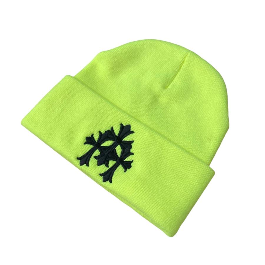 楽天市場】CHROME HEARTS Triple Cross Beanie Neon Yellow 楽天市場】CHROME HEARTS Triple Cross Beanie Neon Yellow