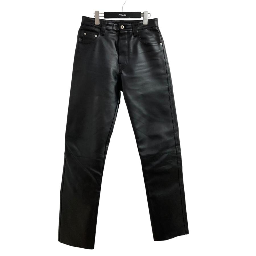 カイダン エディションズ KWAIDAN EDITIONS フェイクレザーパンツ  