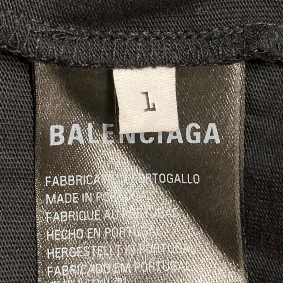 BALENCIAGA 【値下げ】BALENCIAGA Tシャツ 787349 ブラック