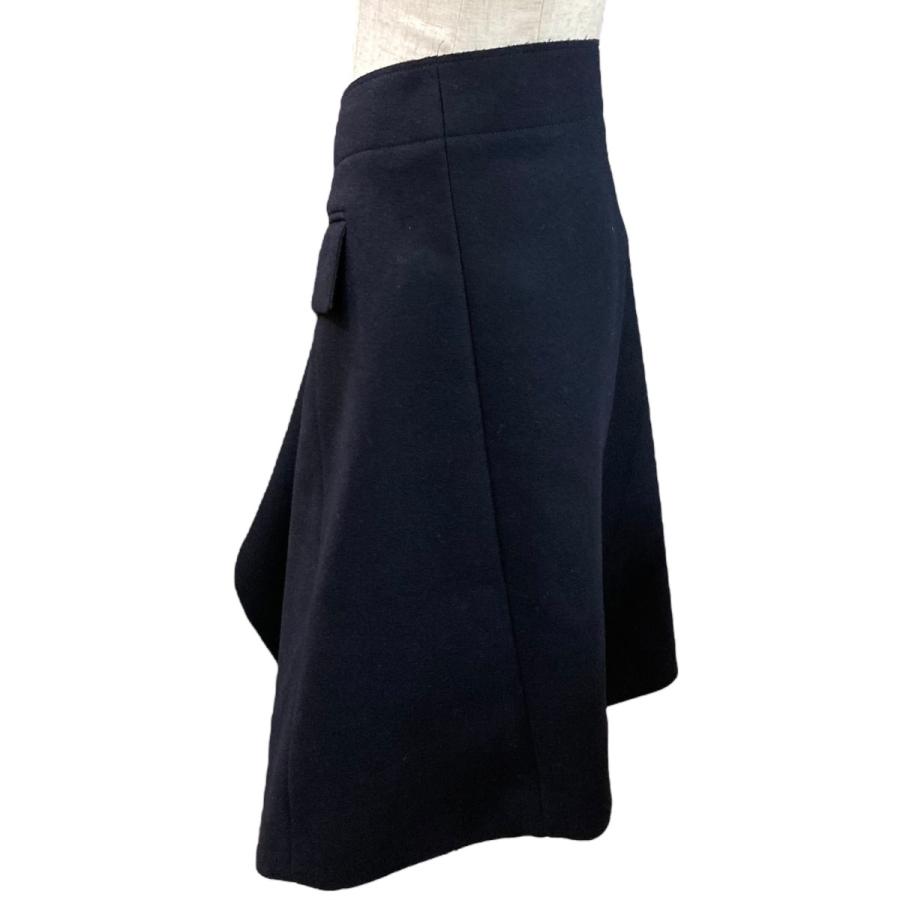サカイ sacai 20AW アシンメトリーウールスカート