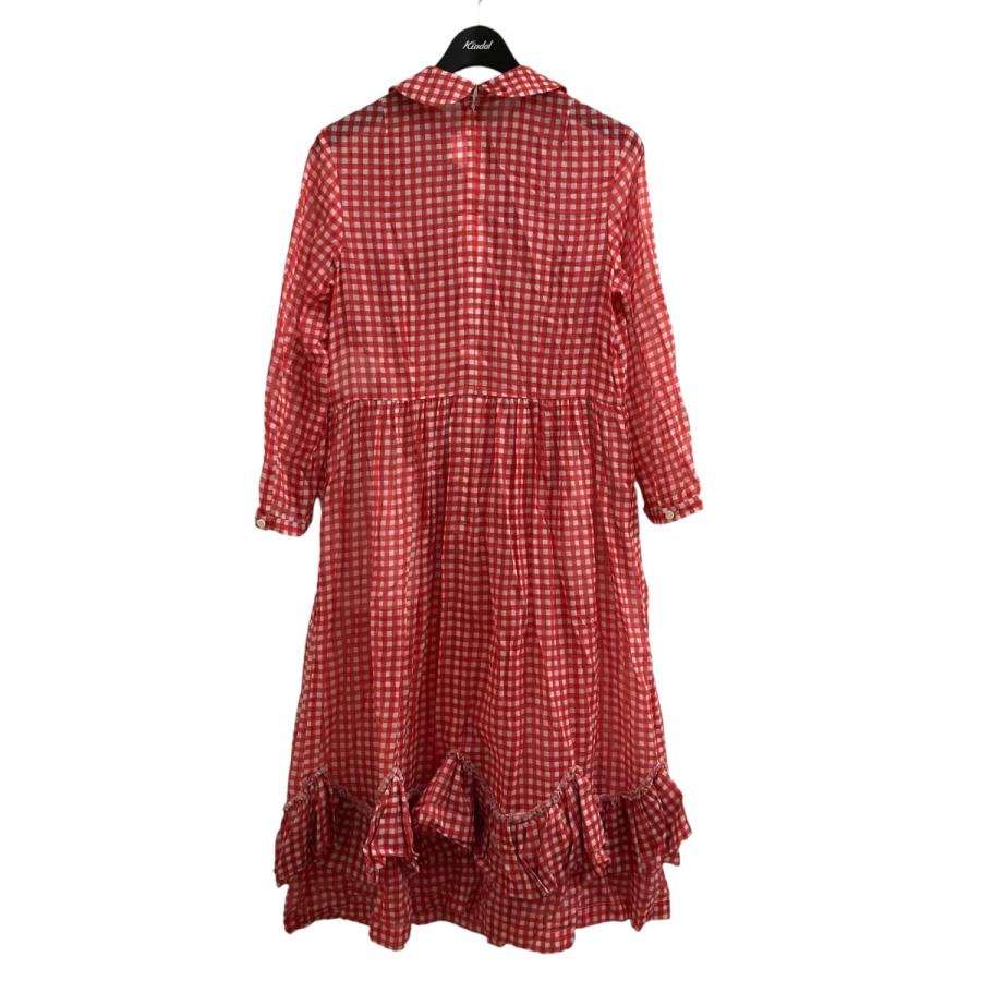 値下げ】COMME des GARCONS GIRL 22SS ギンガムチェックワンピース NI 