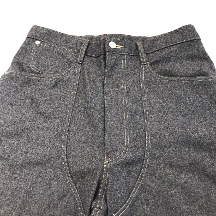 maatee&sons カシミアビーバー　ダブルニーパンツ マーティー 【値下げ】MAATEE＆SONS 「WOOL FLANNEL DOUBLE-KNEE