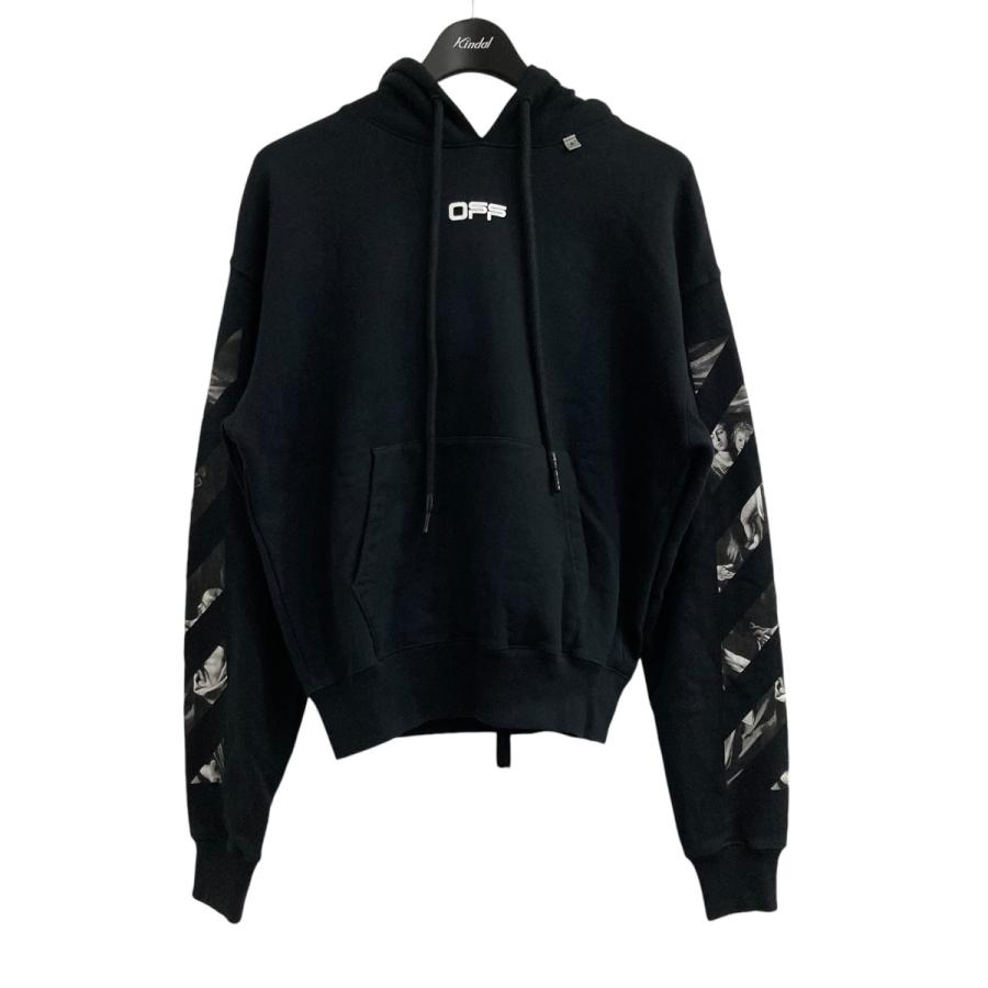 off white オフホワイト OFFWHITE バックプリントパーカー  