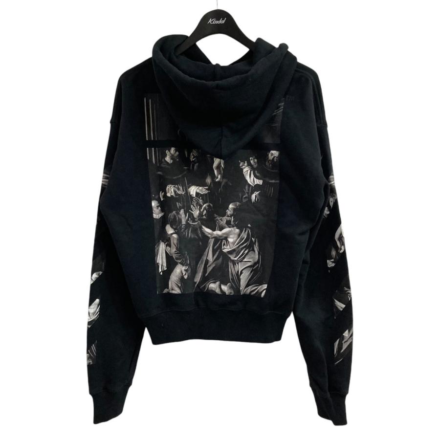 off white オフホワイト OFFWHITE バックプリントパーカー  