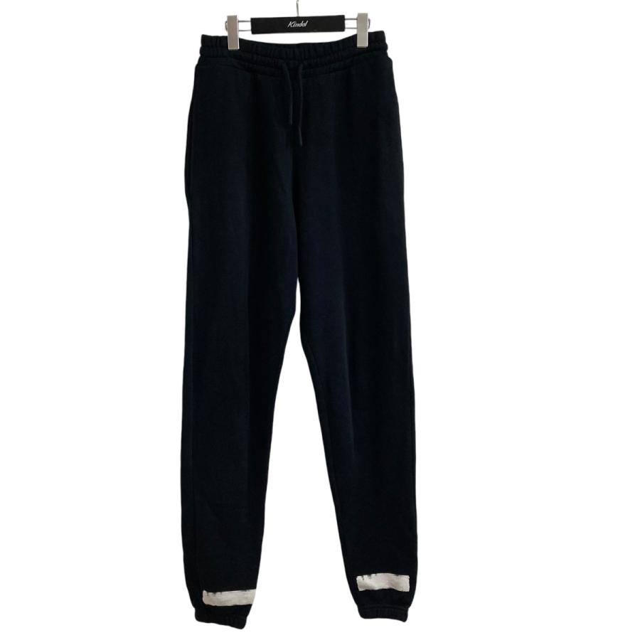 off white オフホワイト OFFWHITE スウェットパンツ ブラック サイズ 