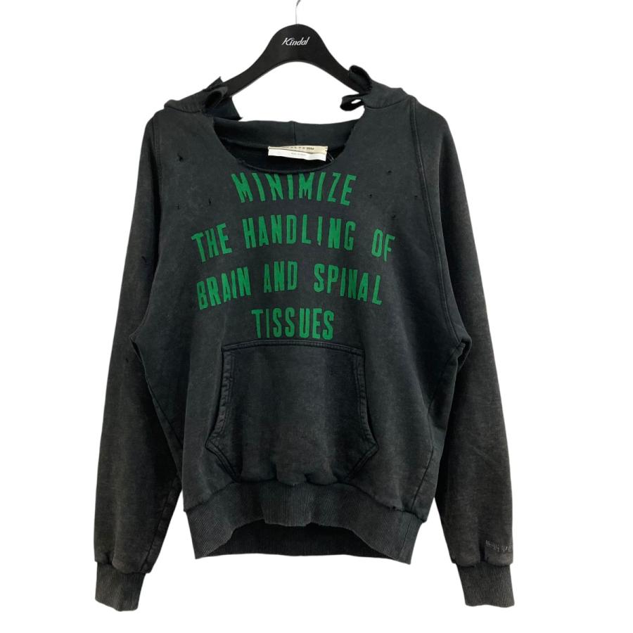 1017 ALYX 9SM（アリクス） ダメージ加工プルオーバーパーカー