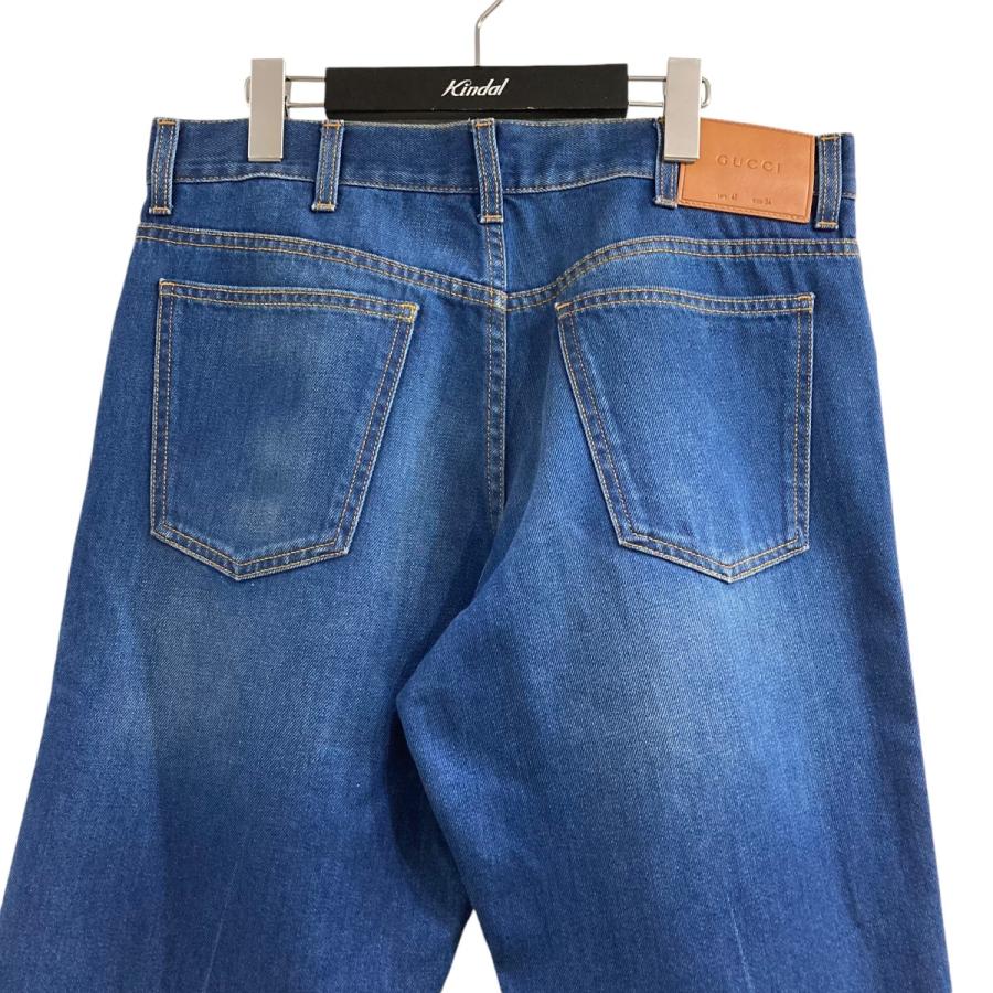 GUCCI 【値下げ】GUCCI デニムパンツ 439087 インディゴ サイズ：34 