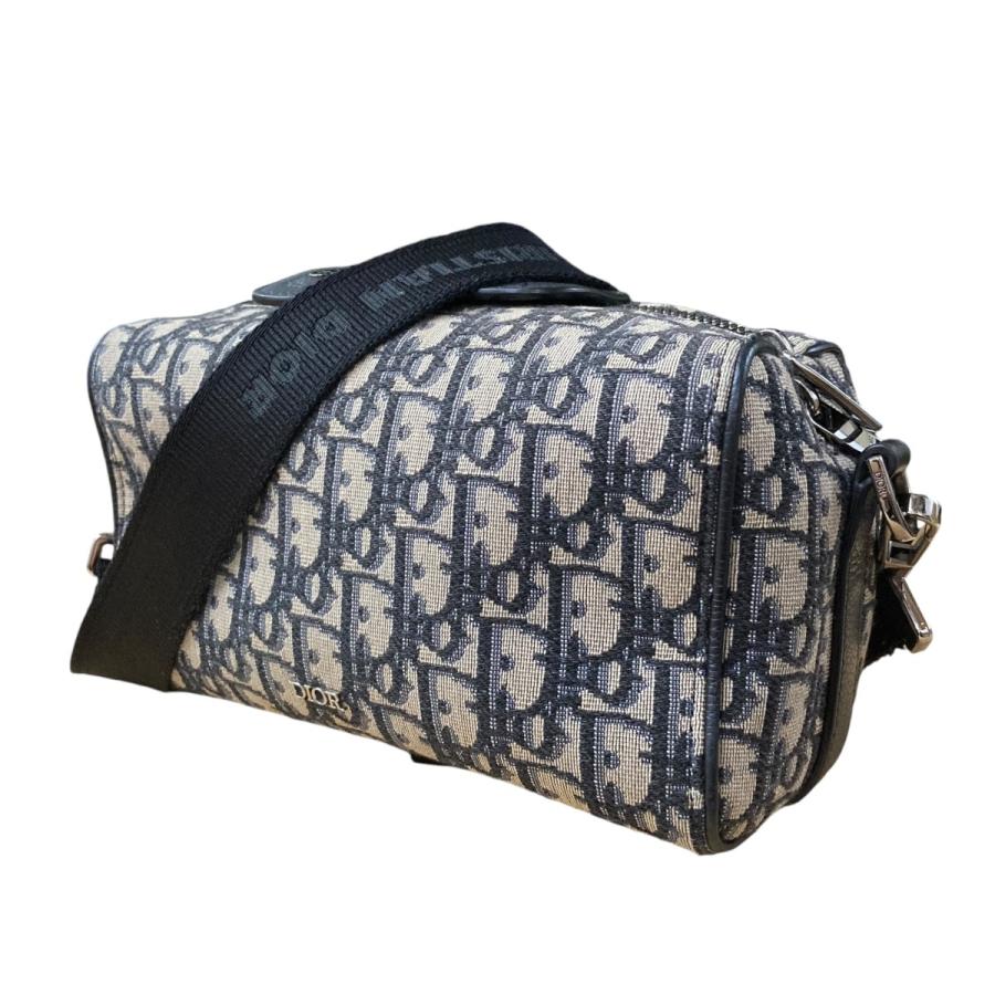 値下げ】DIOR オブリークランゴ22ショルダーバッグ グレー (新宿店 