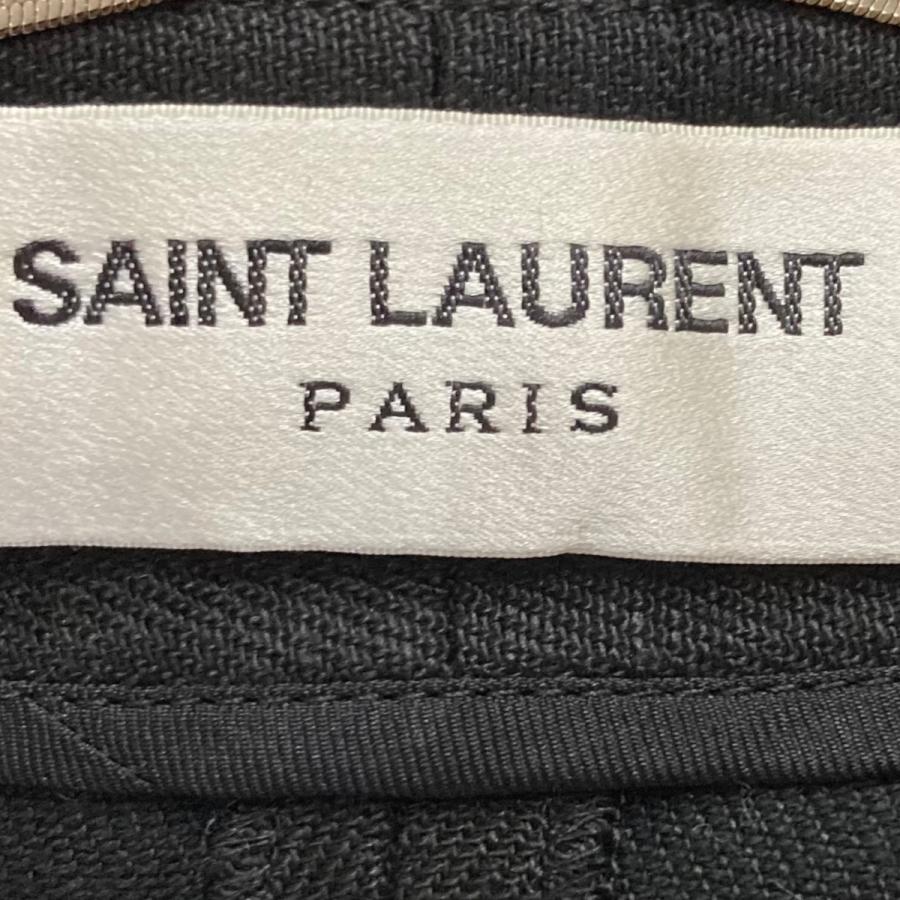 SAINT LAURENT ブラック 18SS スラックス サイズ44
