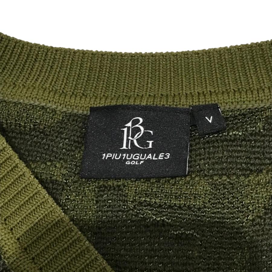 未使用 1PIU1UGUALE3 GOLF 　ロゴリブベスト3 未使用 1PIU1UGUALE3 GOLF ロゴリブベスト3 未使用 1PIU1UGUALE3 GOLF