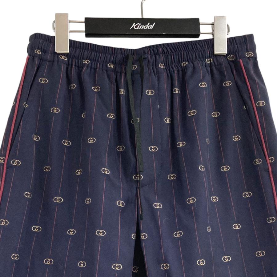 GUCCI グッチ イージーパンツ 654904 ネイビー サイズ：44 